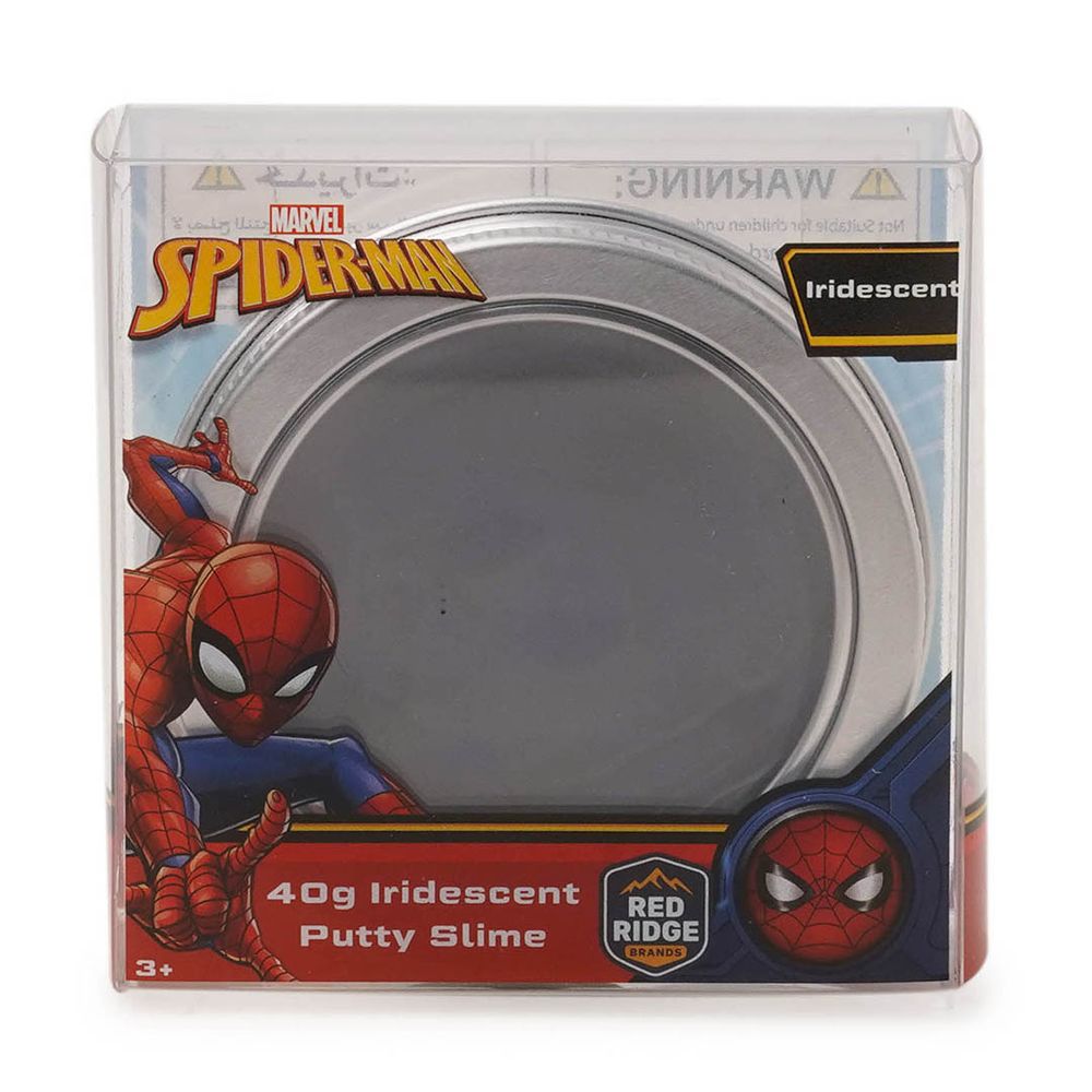 Slime Squad - Spider Man Iridescent Putty Slime - Blue/Purple - 40 gm