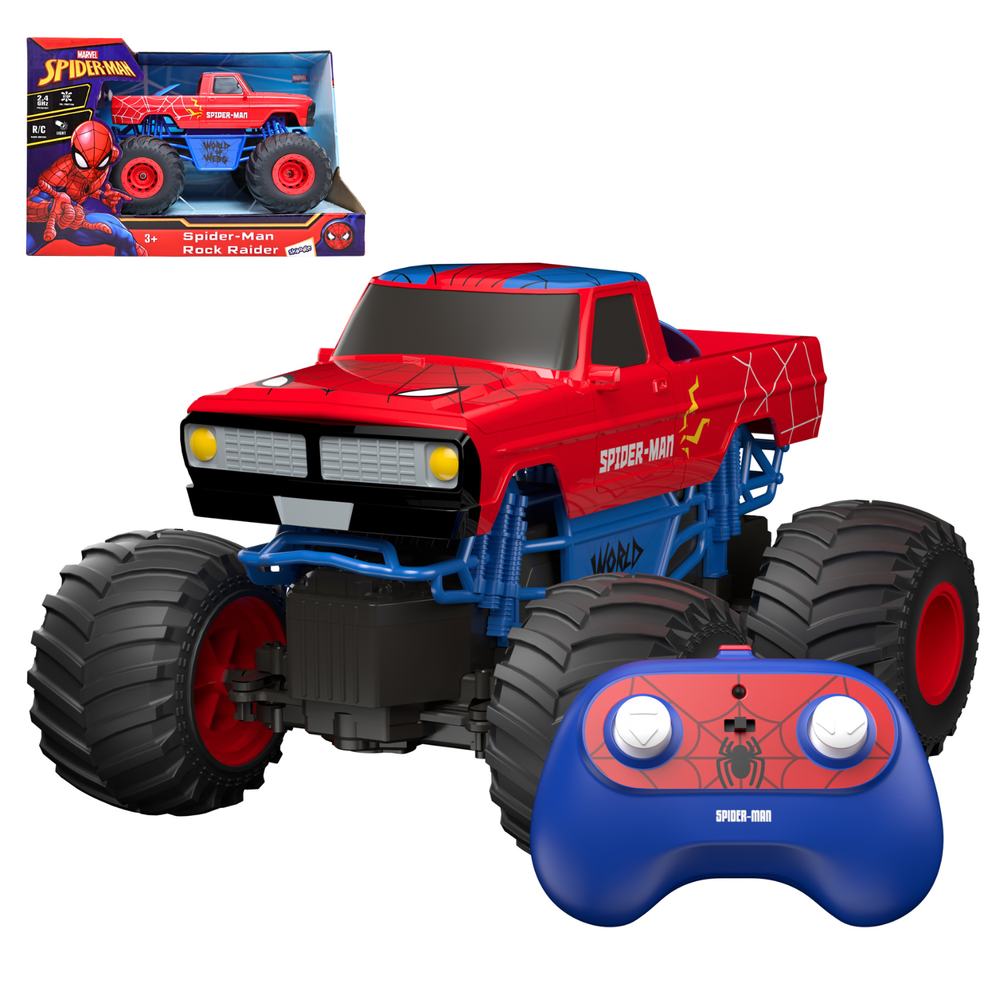 Marvel - Spider-man Rock Raider RC Toy Car - Multicolor