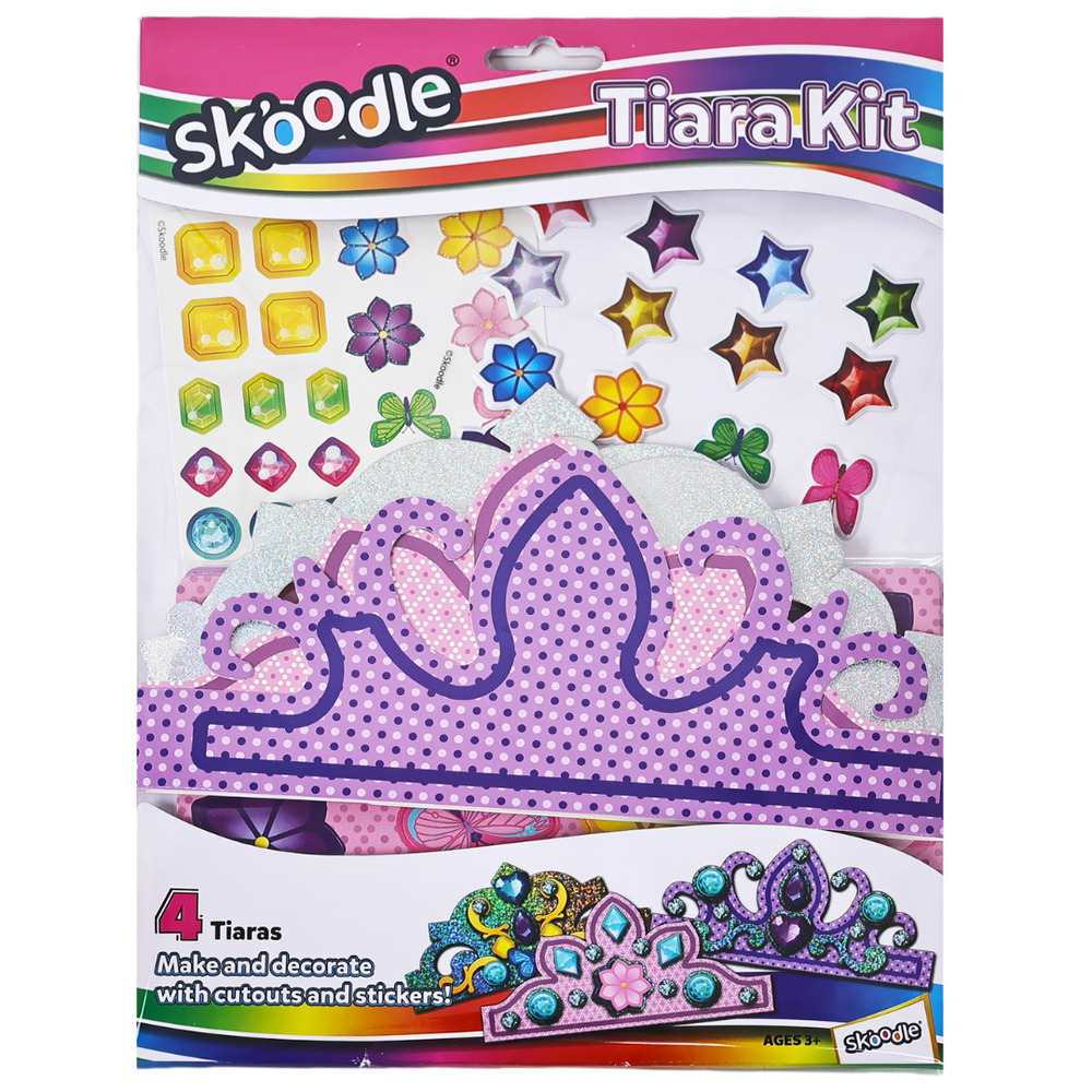 Skoodle Create Your Own Tiara Craft Kit - Multicolor
