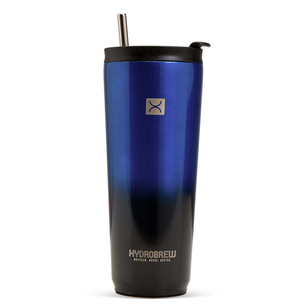 Hydrobrew - Vacuum Insulated Quencher Mug - Blue - 700 ml