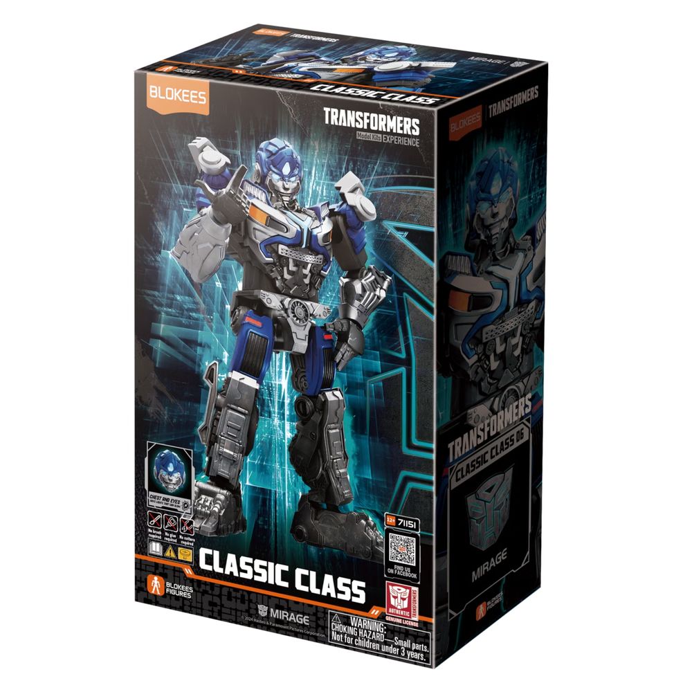 Blokees - Transformers Classic Class 06 Action Figure Model Building Kit - Mirage