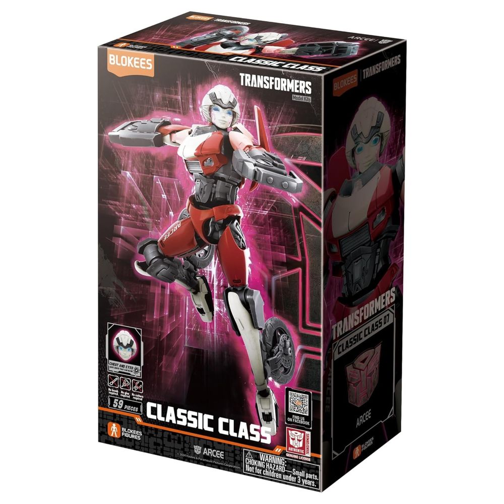 Blokees - Transformers Classic Class 07 Model Building Kit - Arcee - 59 Pcs