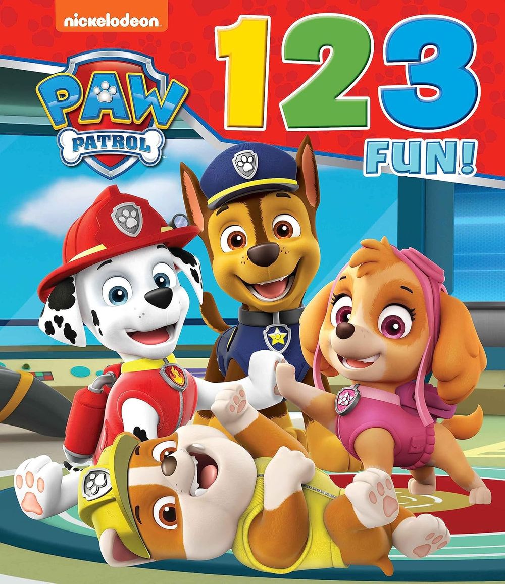 Paw Patrol Board Book 123 Fun