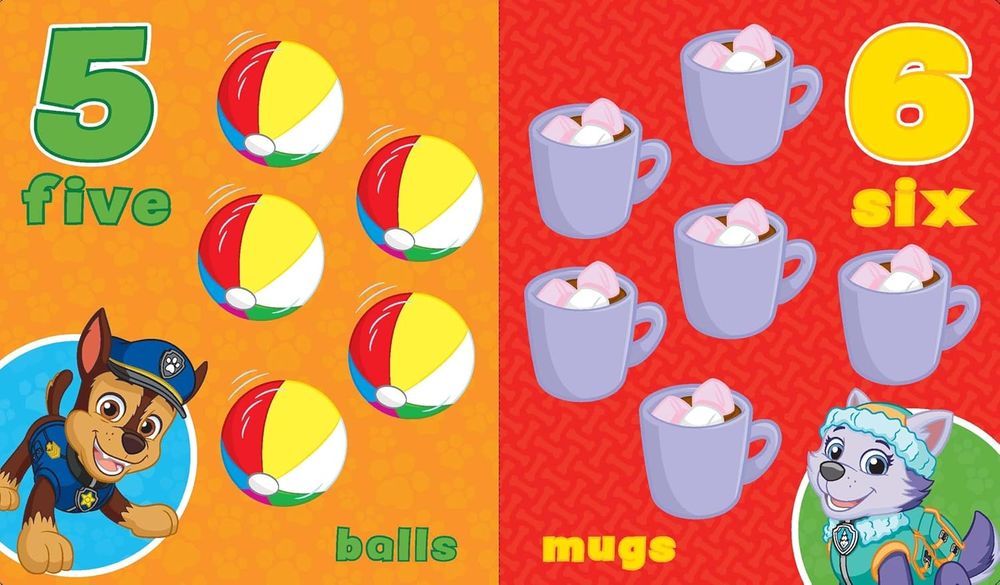 Paw Patrol Board Book 123 Fun