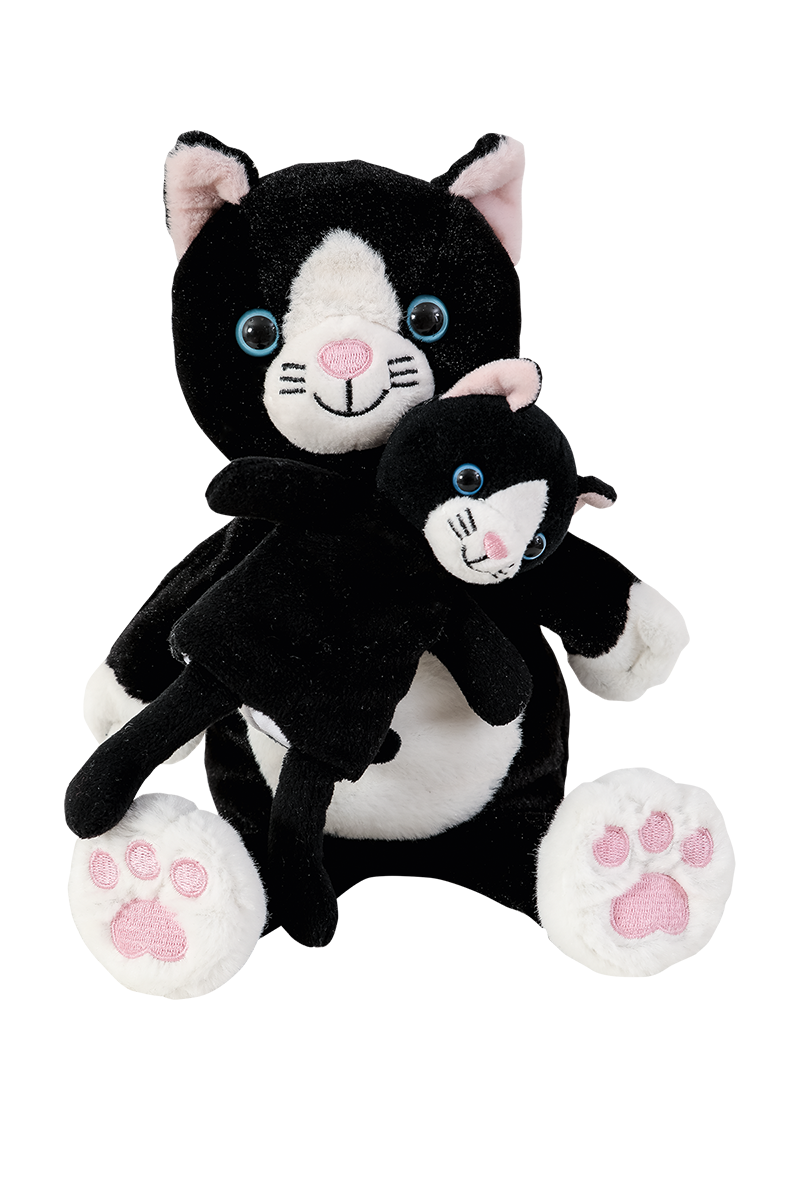 Edu Fun - Hand Glove Puppet Mom and Baby Cara and Mimi - 2pcs