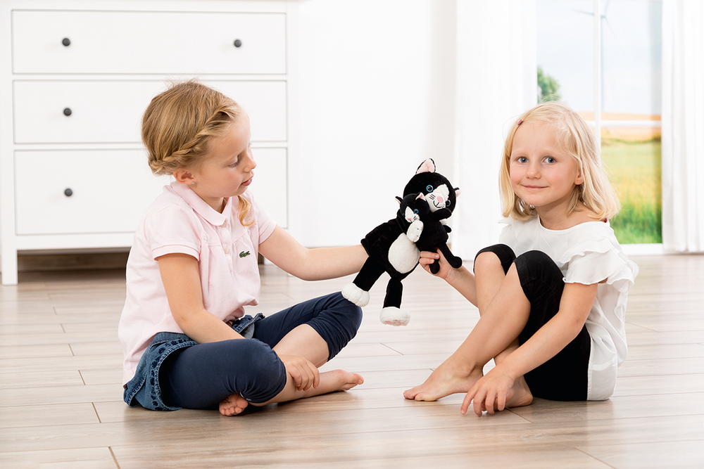 Edu Fun - Hand Glove Puppet Mom and Baby Cara and Mimi - 2pcs