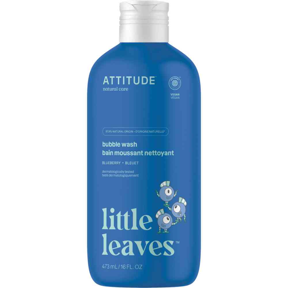Attitude Kids Little Leaves Bubble Wash - 473 ml