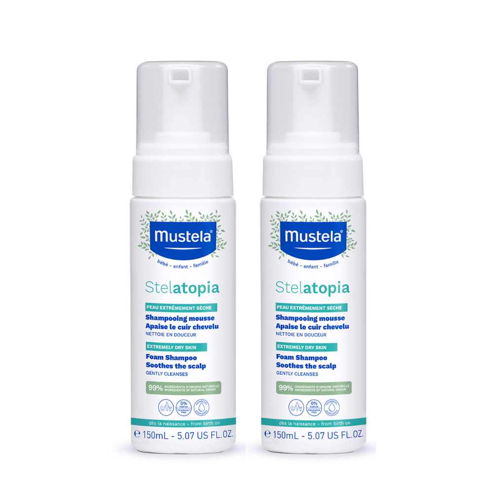 Mustela - Stelatopia Foam Shampoo 150ml - Pack Of 2