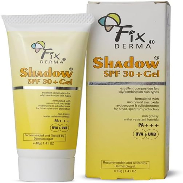 Fixderma - Shadow SPF30 Gel Sunscreen for Oily Skin - 40g