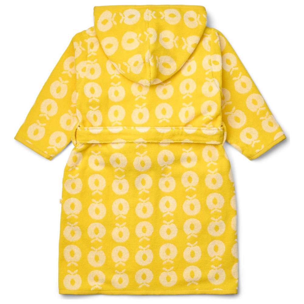 Smafolk - Apple Print Bathrobe - Yellow
