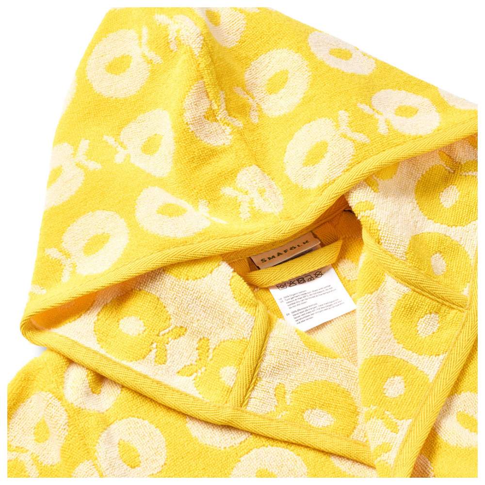 Smafolk - Apple Print Bathrobe - Yellow