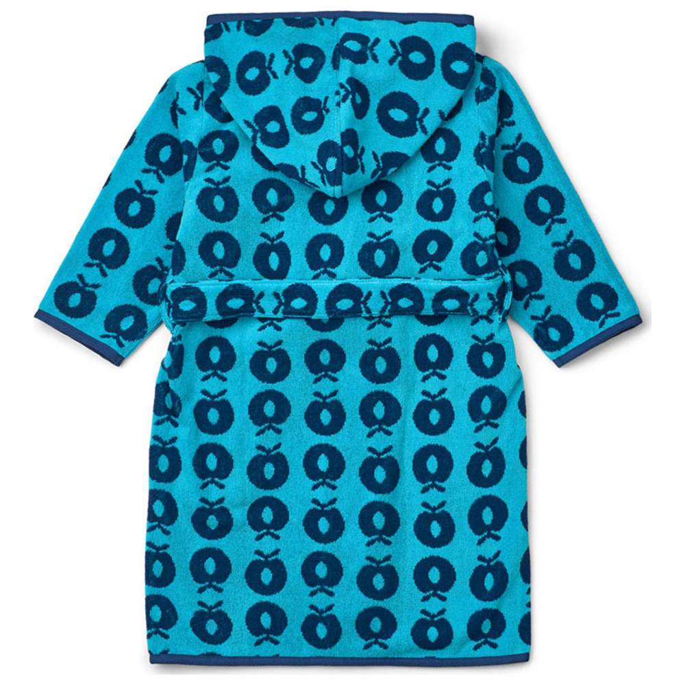 Smafolk - Apple Print Bathrobe - Blue