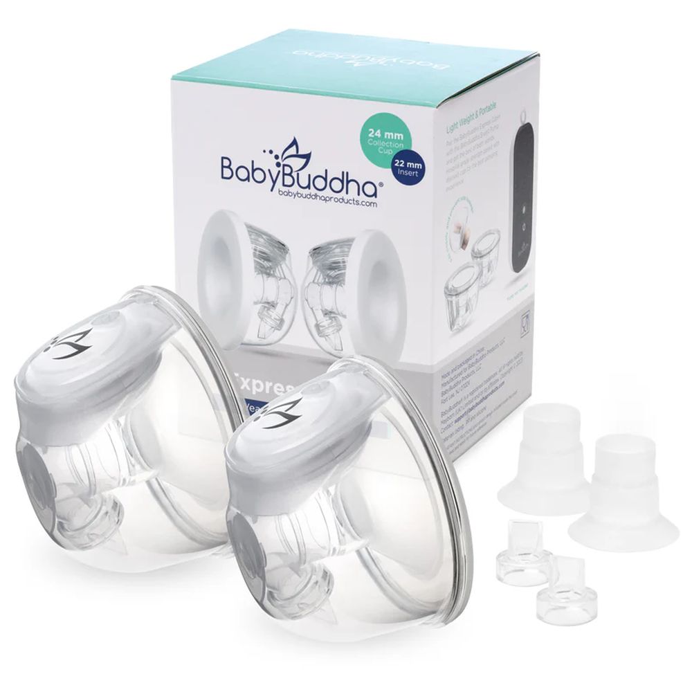 BabyBuddha - Breast Pump Cups Only - 2 Pcs