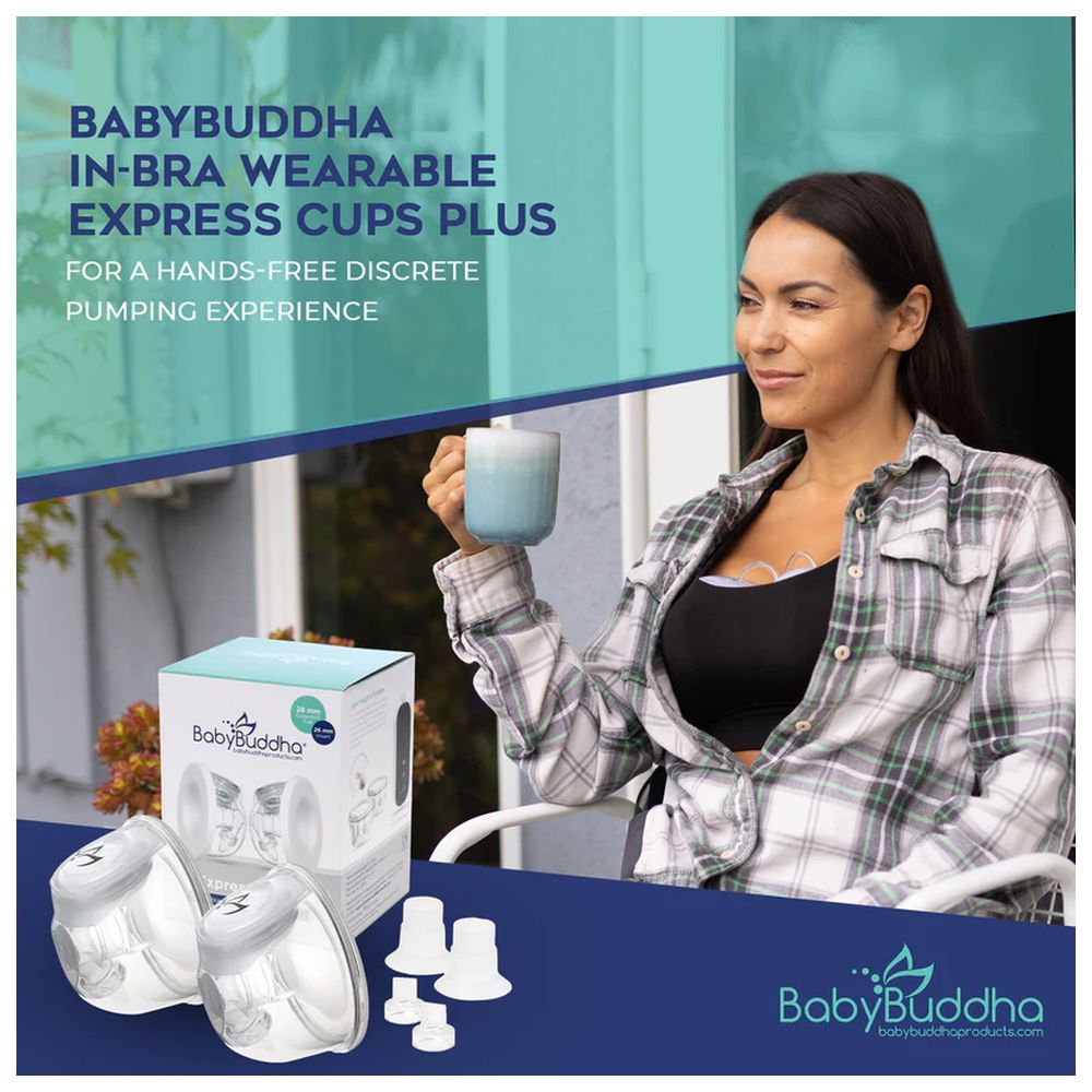 BabyBuddha - Breast Pump Cups Only - 2 Pcs