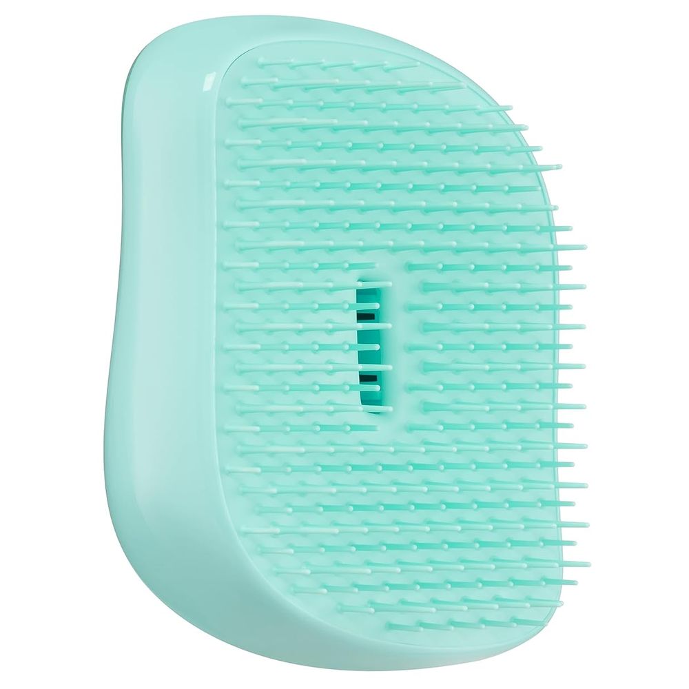 فرشاة شعر تانجل تيزر - كومباكت ستايلر - لون أزرق مخضر مطفي كرومي