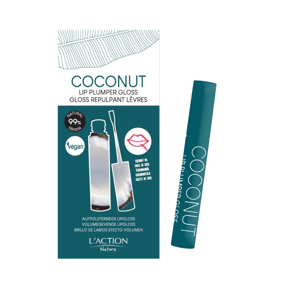 L'Action - Lip Plumper Gloss - Coconut - 10 ml