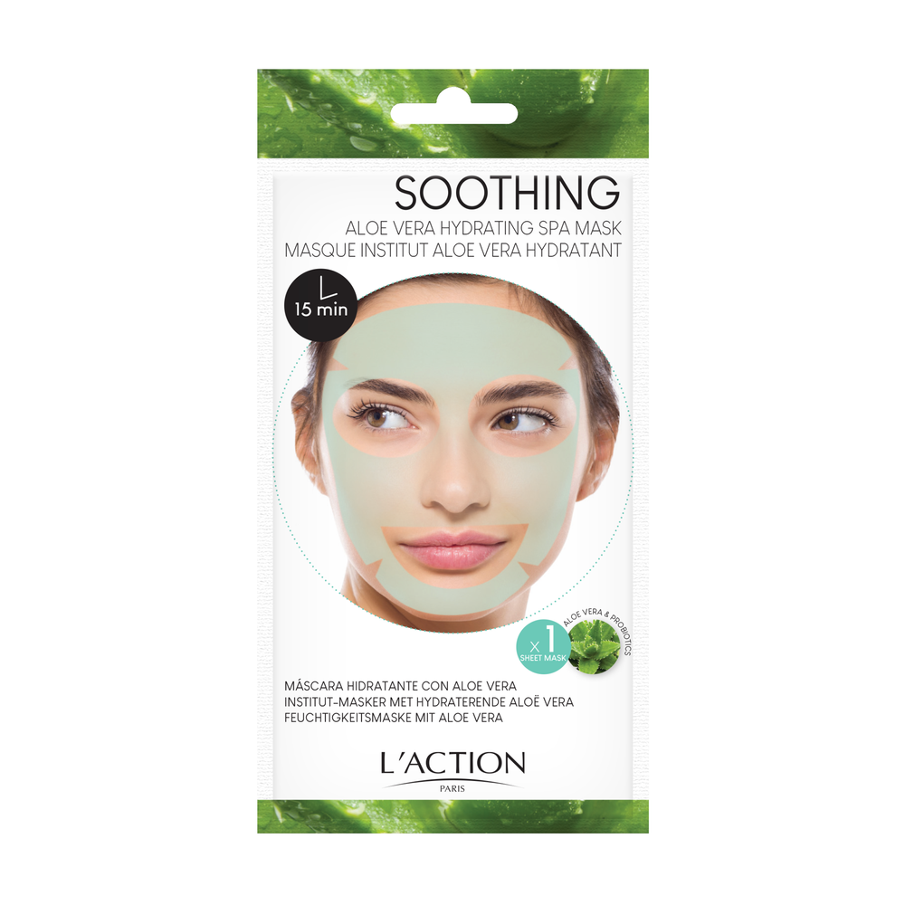 L'Action - Soothing Aloe Vera Hydrating Spa Mask