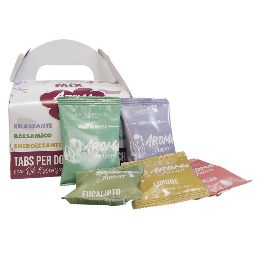 Gisa Wellness - Aroma Shower Mix Bath Bomb Gift Box - Pack of 5