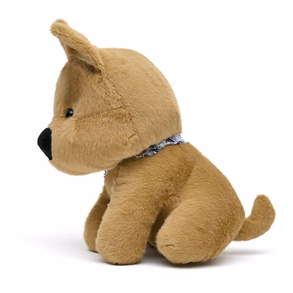 Toto Toys - Chubby Dog Plush Soft Toy - Brown - 37 cm