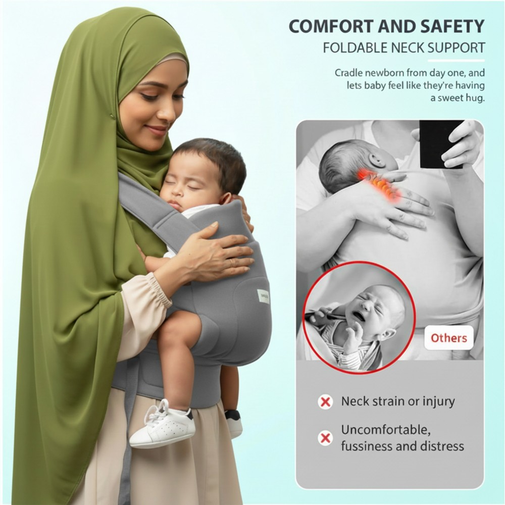 Baybee - Cozy-Nest Hip Seat Baby Carrier