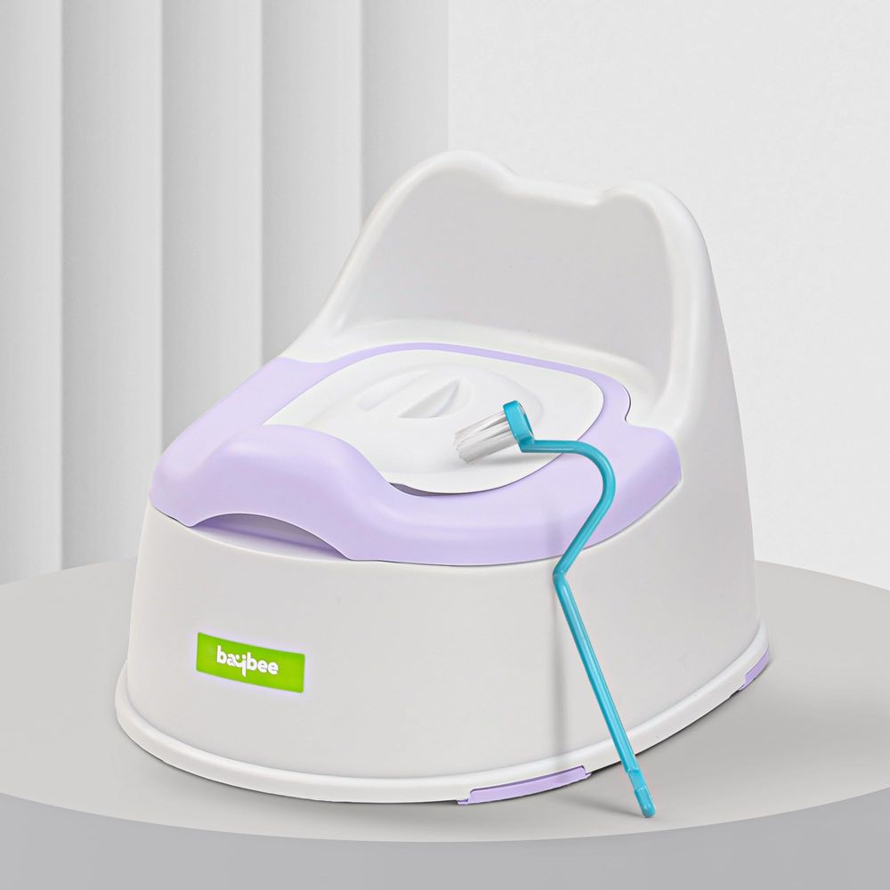 Baybee - Baby Potty Training Seat With Cleaning Brush - Multicolor