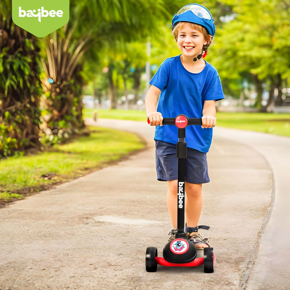 Baybee - Rolo Kids Scooter - Black
