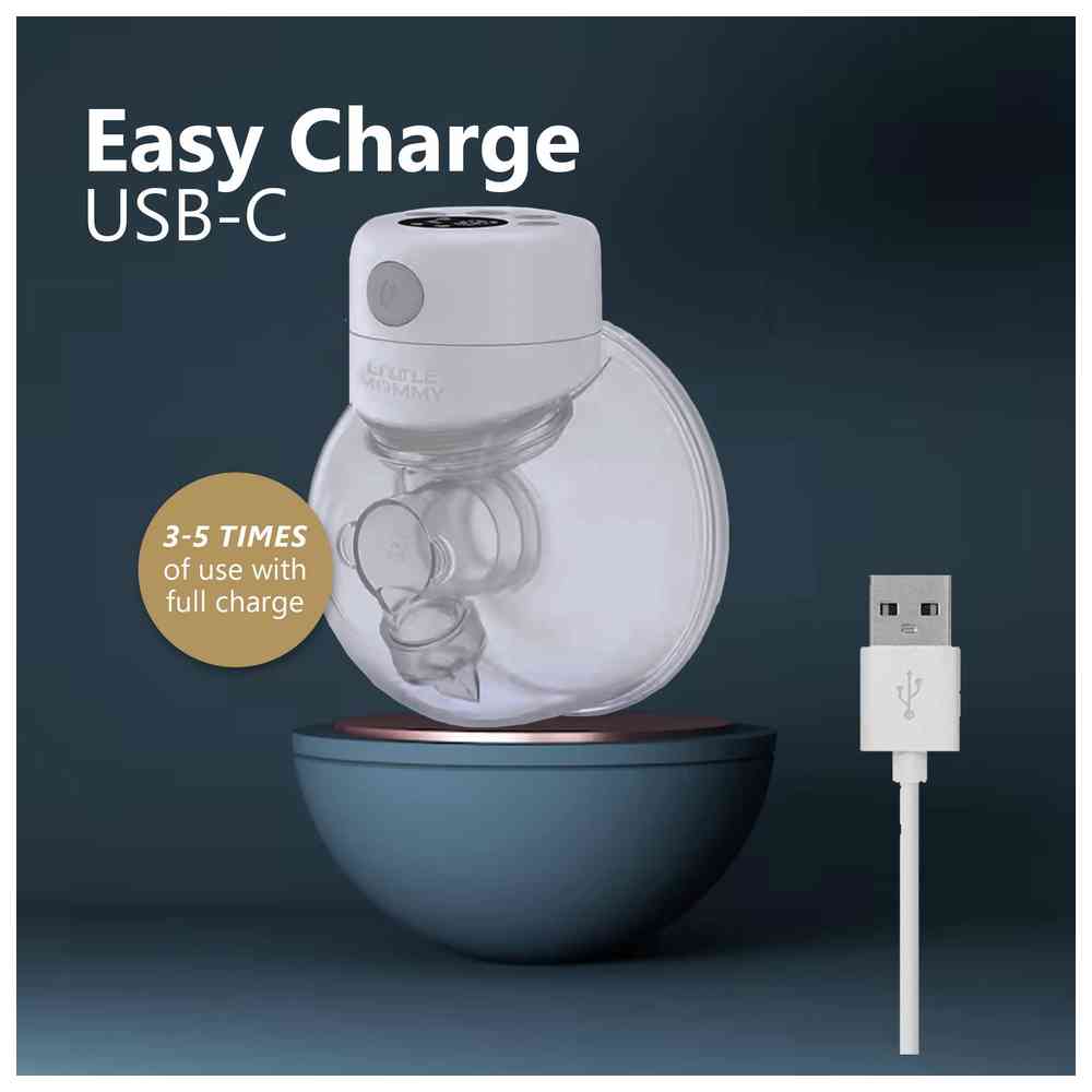 LITTLE MOMMY - Double Electric Breast Pump - White - 24 mm - 2 Pcs