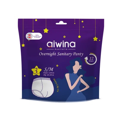 Aiwina - Women’s Overnight Sanitary Panty - S/M
