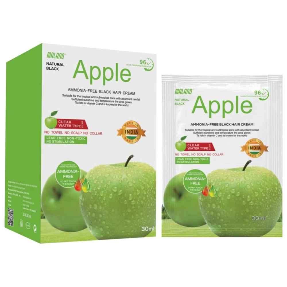 Priis - Apple Ammonia-Free Hair Cream - Natural Black - 30 ml