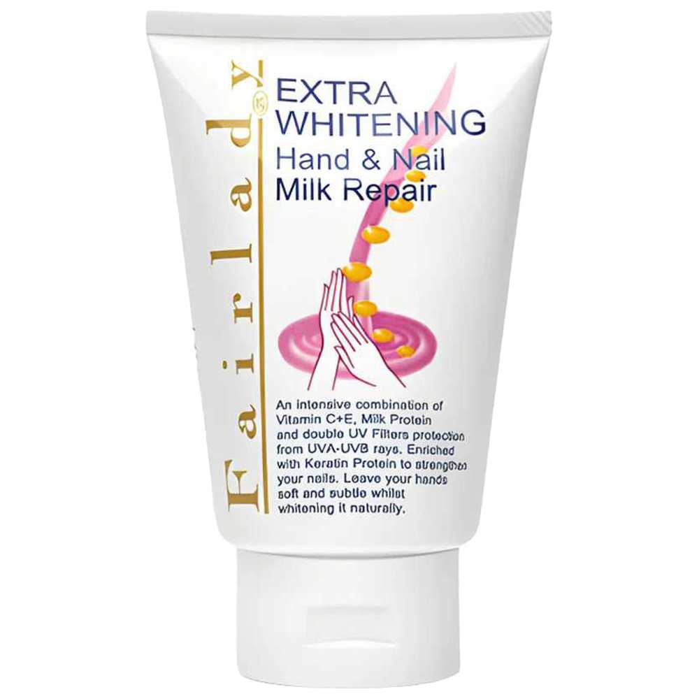 Fairlady - Extra Whitening Hand And Nail Milk Repair - 100 ml