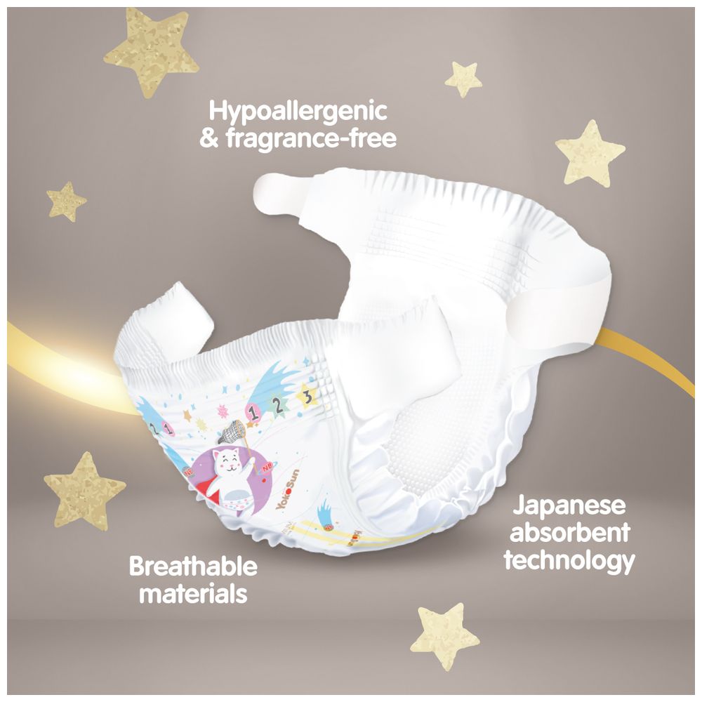 Yokosun - Premium Baby Diapers - Size 4 Large - 9-13 kg - 54 Pcs