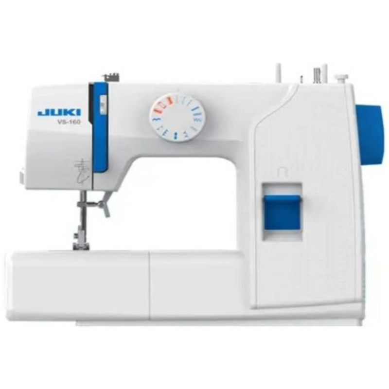 Juki Vs-160 Mechanical Sewing Machine Buttonhole - Adjustable Stitch White