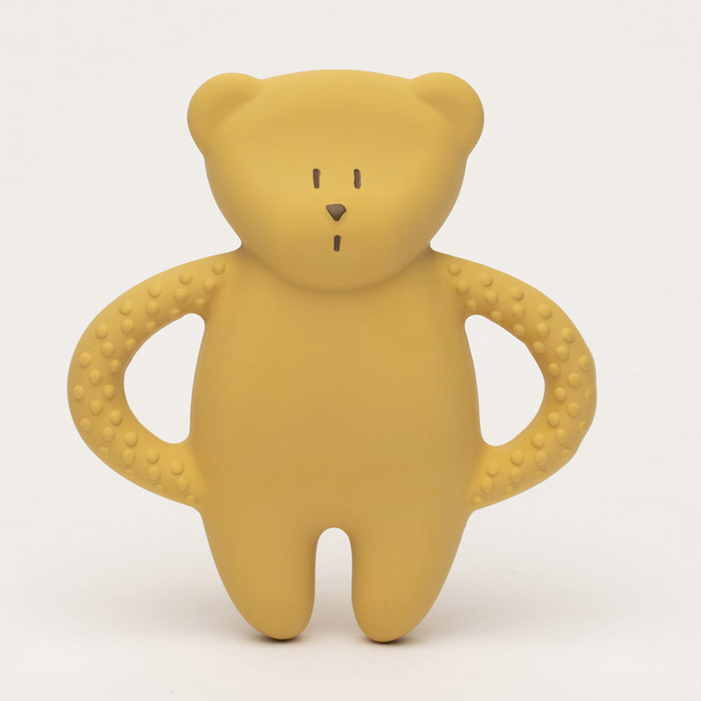 Moonie Natural Rubber Teether Bear
