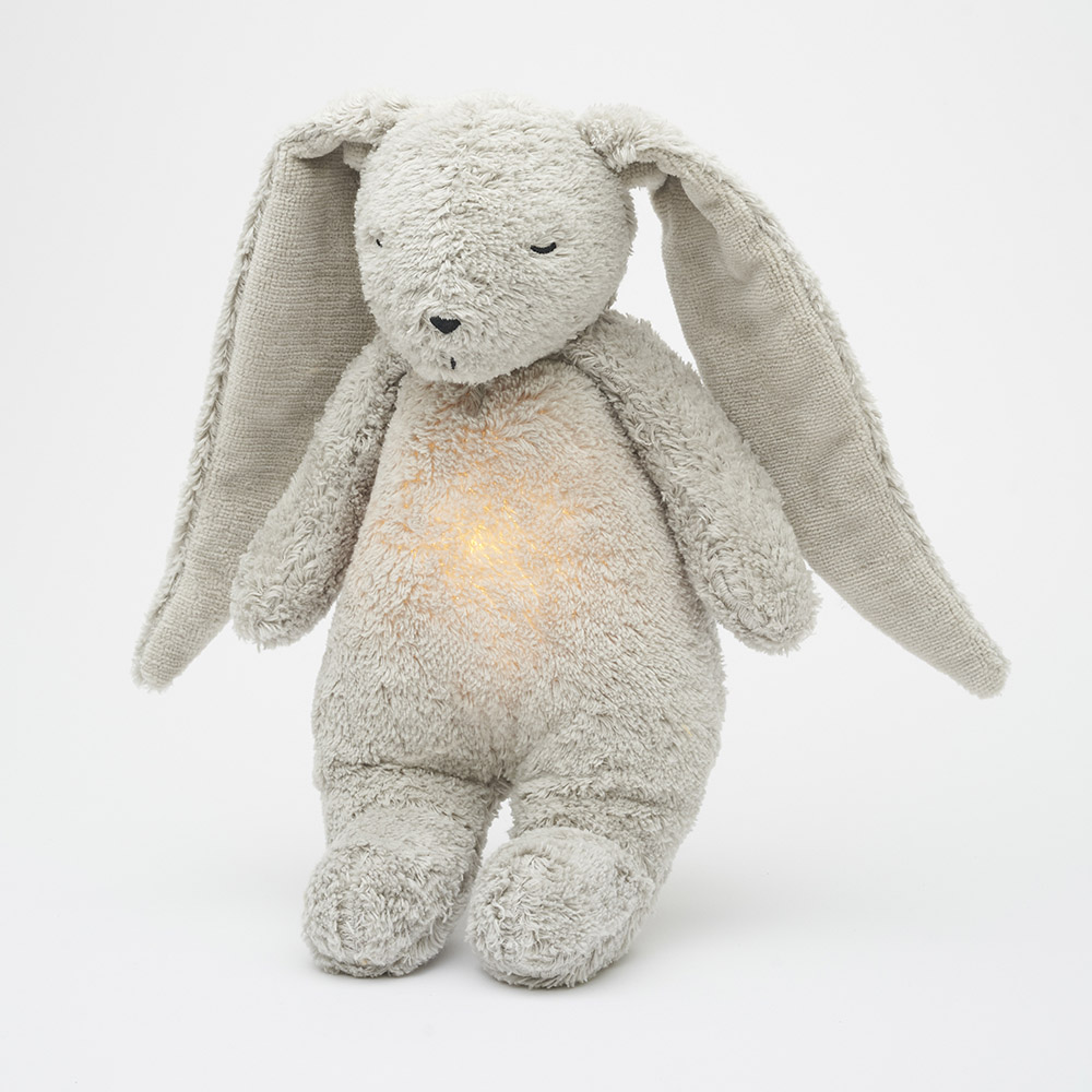 Moonie 2.0 Organic Humming Bunny Friend With Lamp