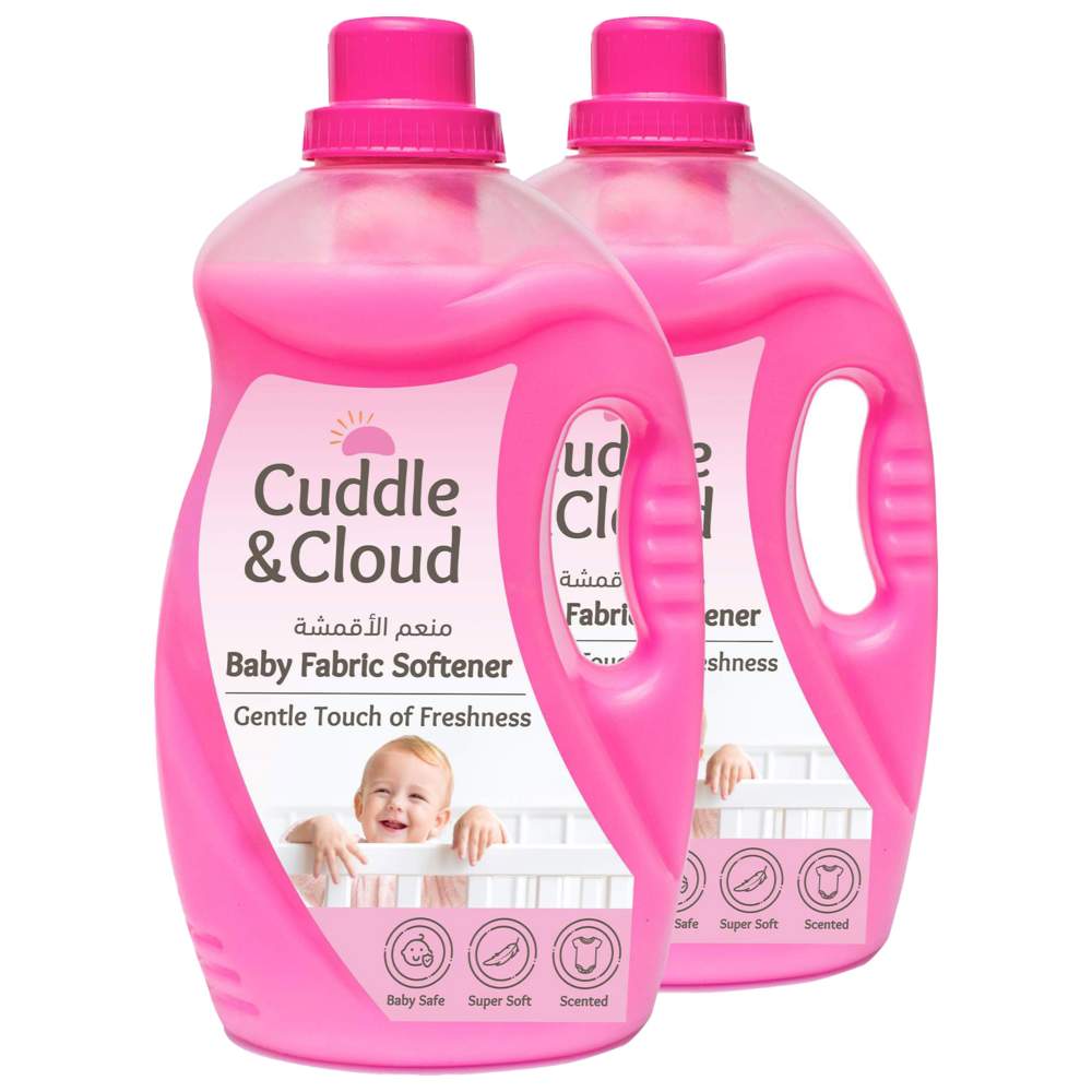 Cuddle & Cloud - Baby Fabric Softener - Pack of 2 - 2 L