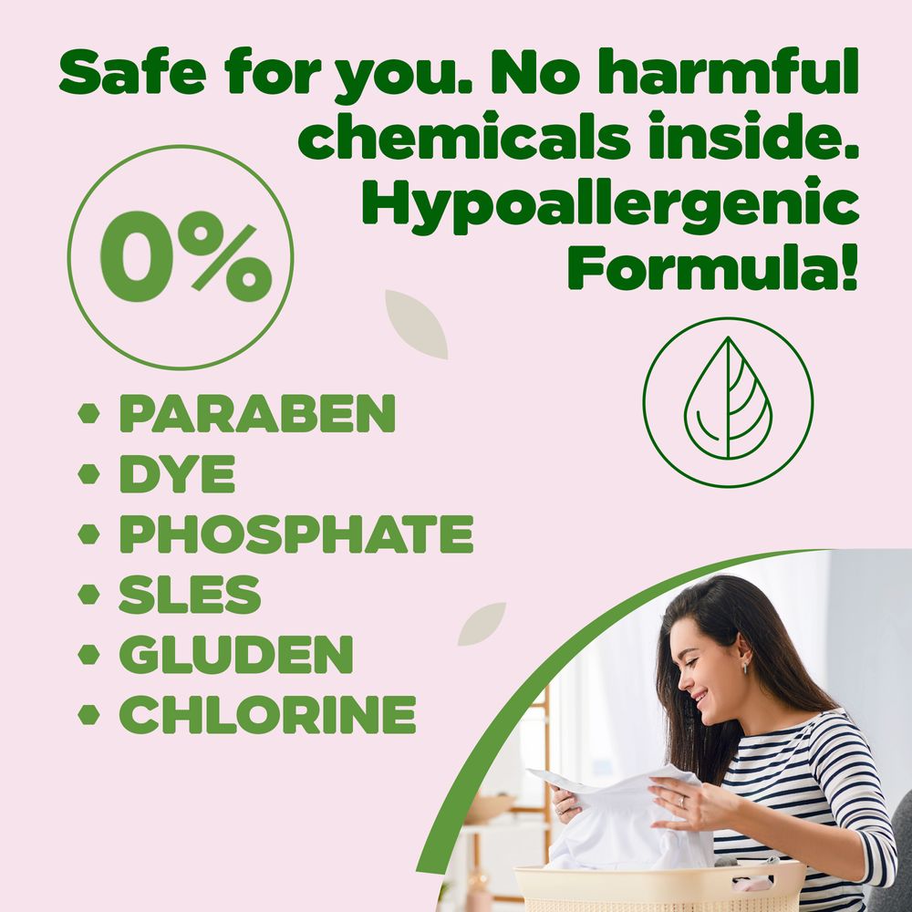 Just Green Organic - Fabric Softener - Lilium - 1000 ml