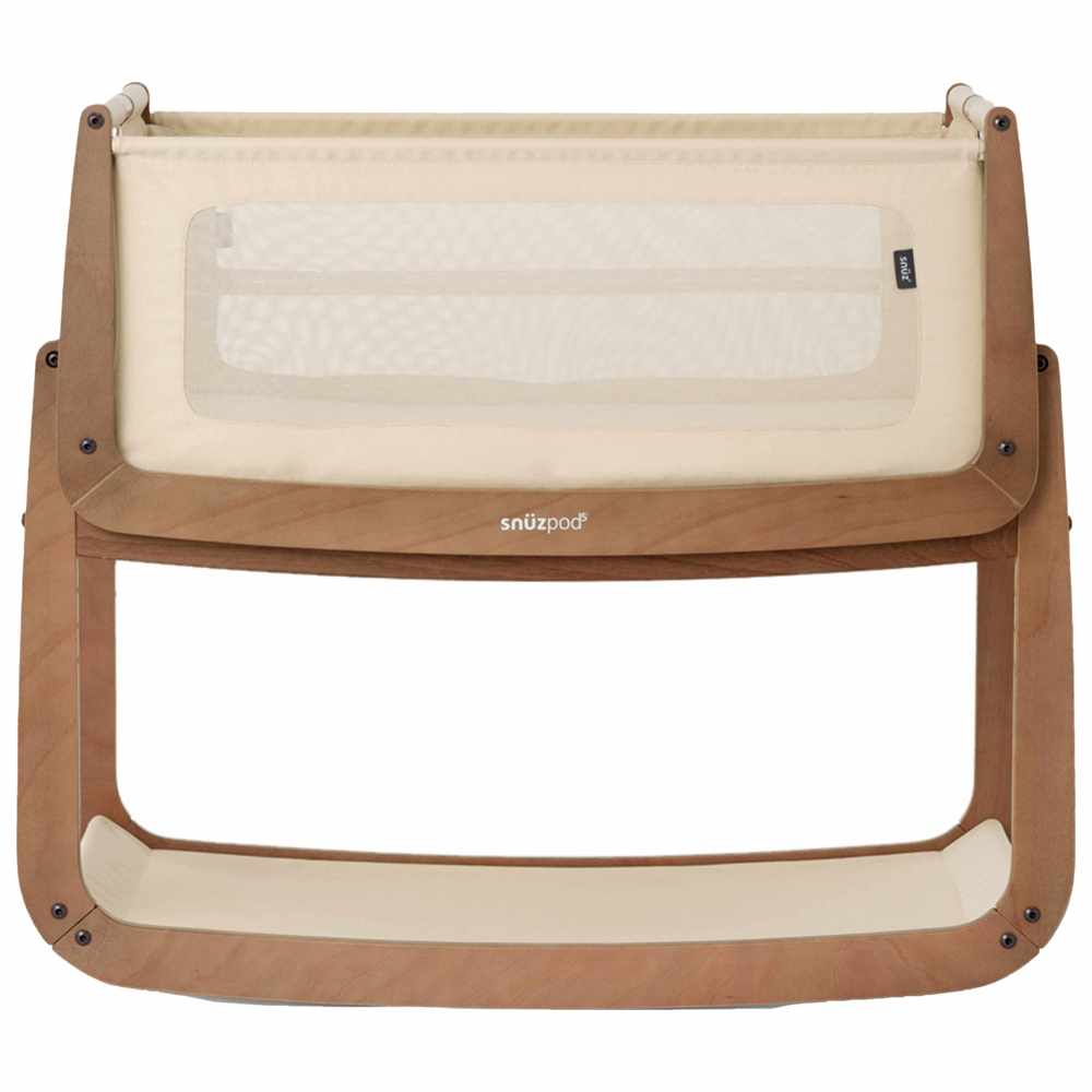 Snuz SnuzPod 5 Bedside Crib - Walnut