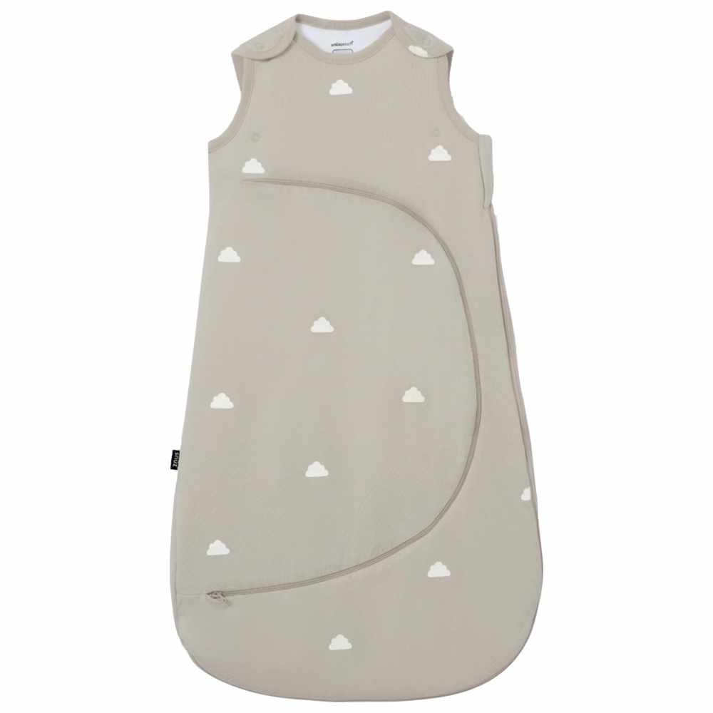 Snuz - Pouch 2.5 Tog Sleeping Bag - Grey/Cloud - 0-6M