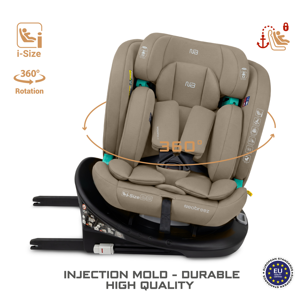 نيوبريز - كرسي السيارة للأطفال آي-جارديا ايزوفيكس آي-سايز