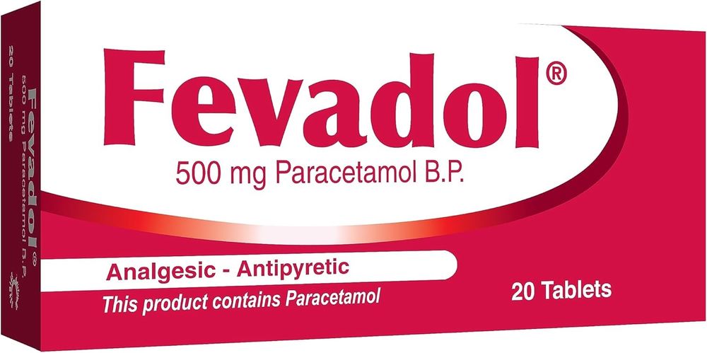 Fevadol 500mg - 20 Tablet