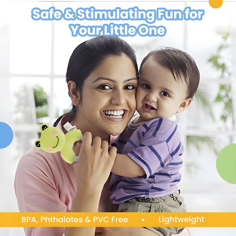 Nuluv - Playtime Frog Ring Rattle