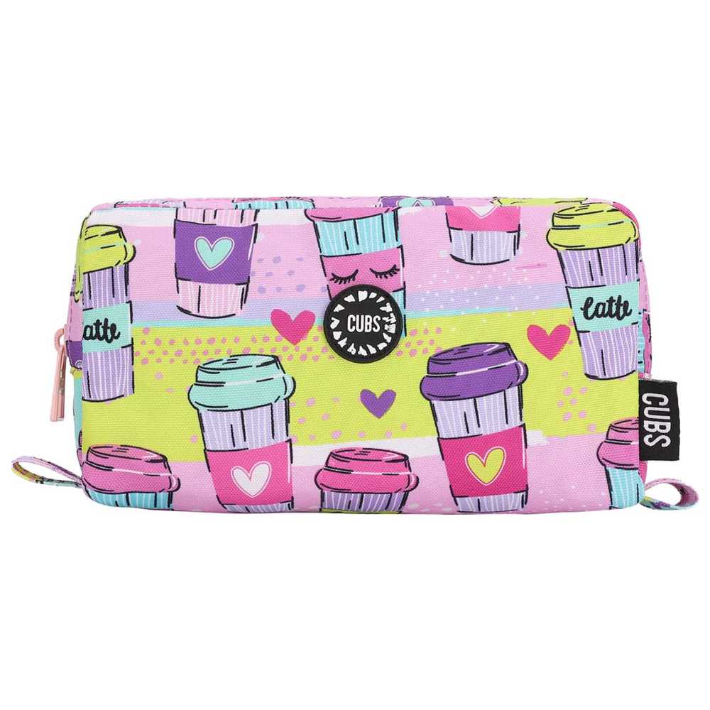 Cubs - Junior Student Pencil Case - Latte