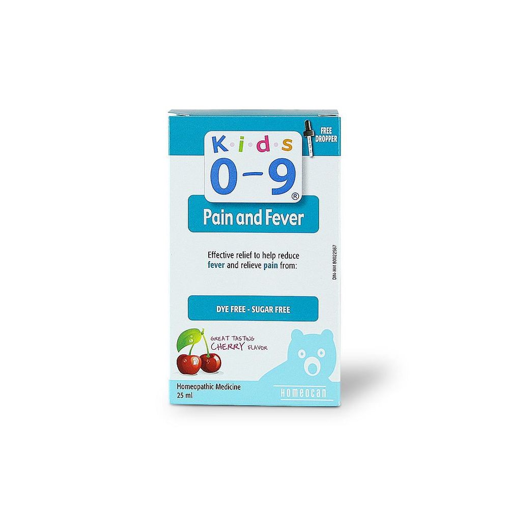 Kids 0-9 Pain & Fever Drops - 25ml