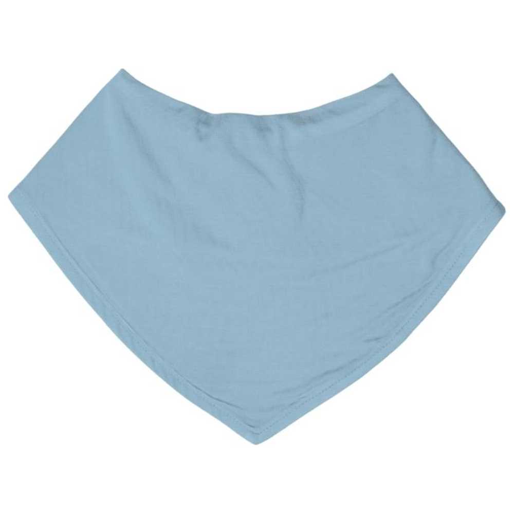 Birdie - Magnetic Bamboo Bib - Baby Blue