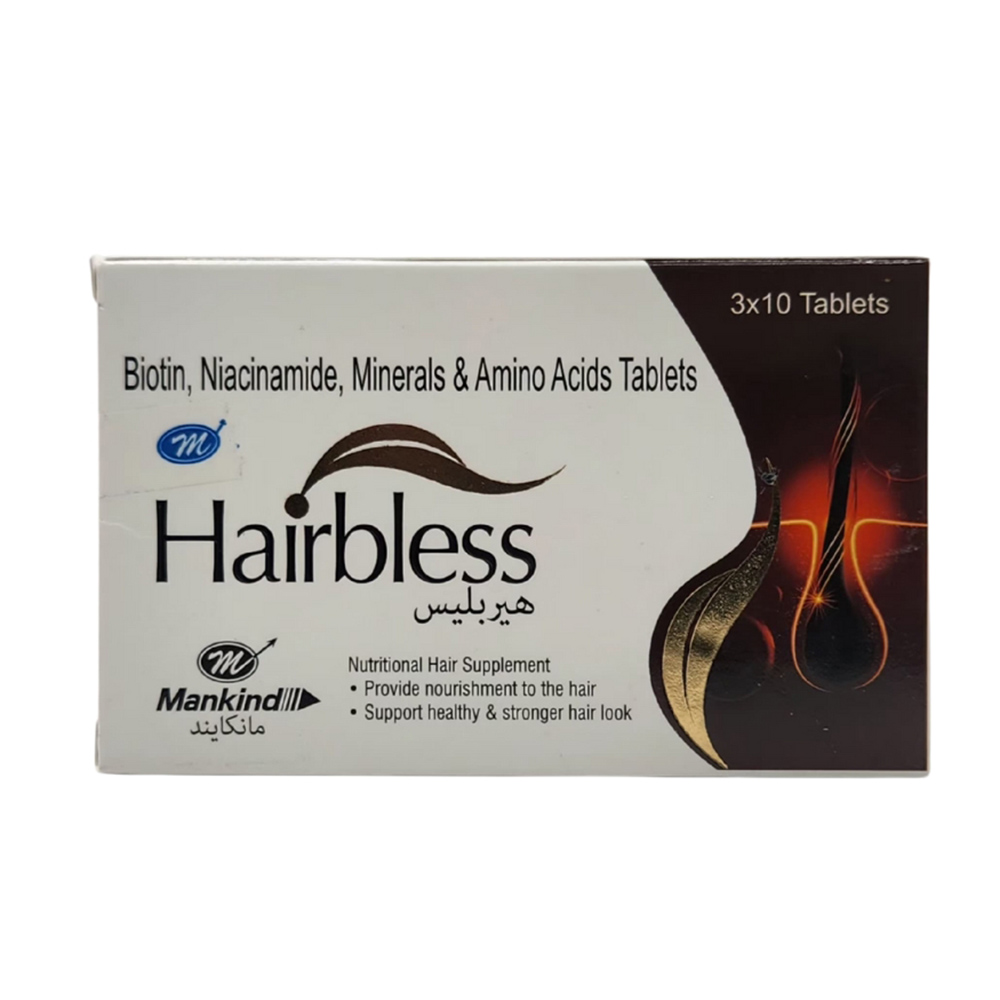 Mankind - Hairbless Tablets - 30 Pcs