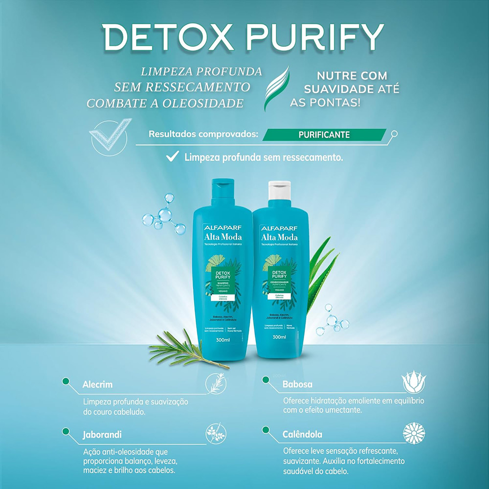 Alta Moda - Detox Purify Shampoo - 300 ml