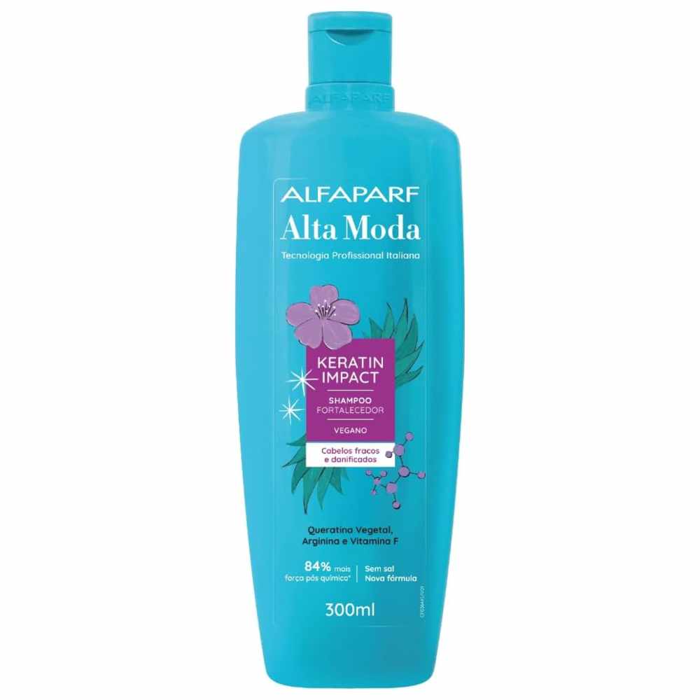 Alta Moda - Keratin Impact Shampoo - 300 ml