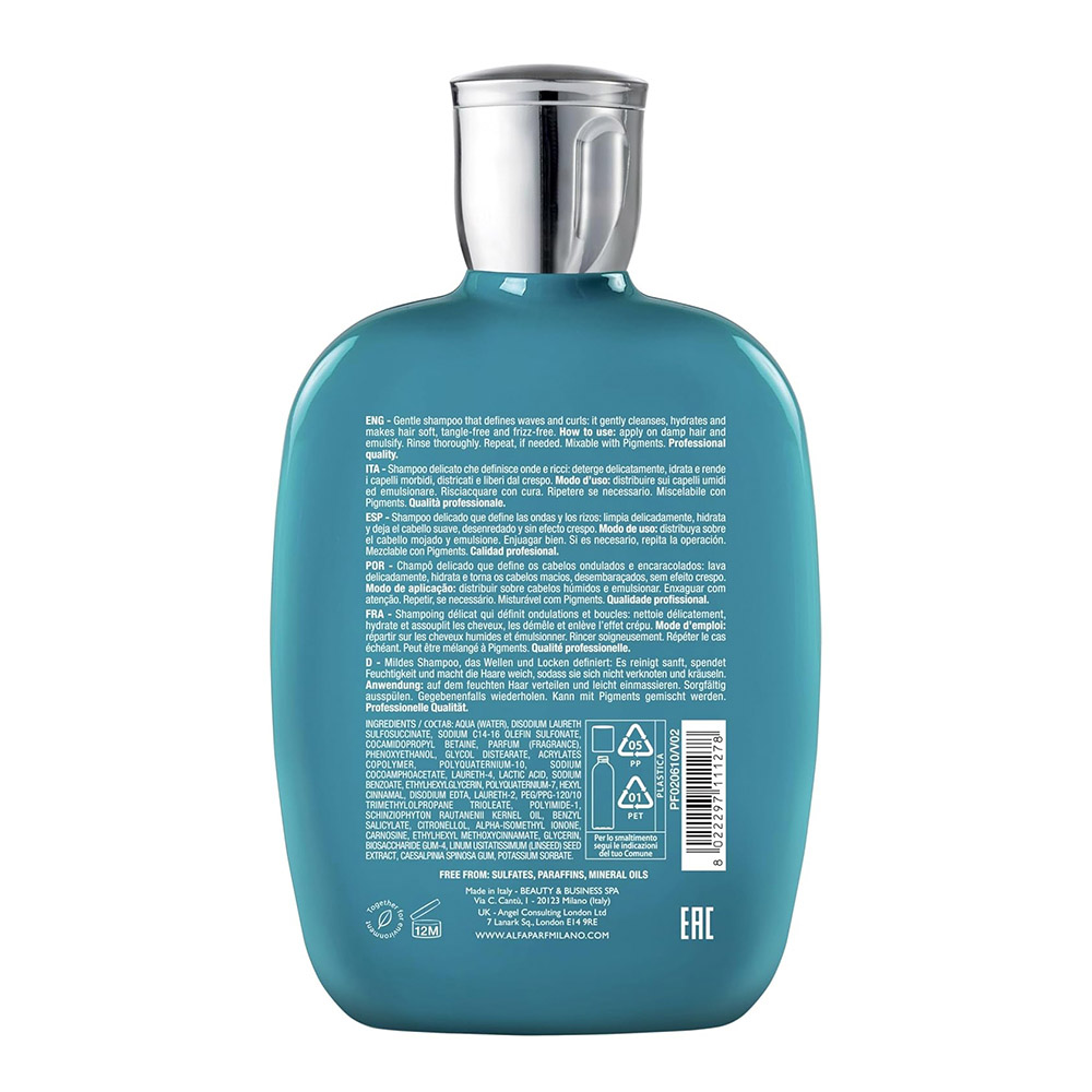 Semi Dilino - Curls Enhancing Low Shampoo - 250 ml