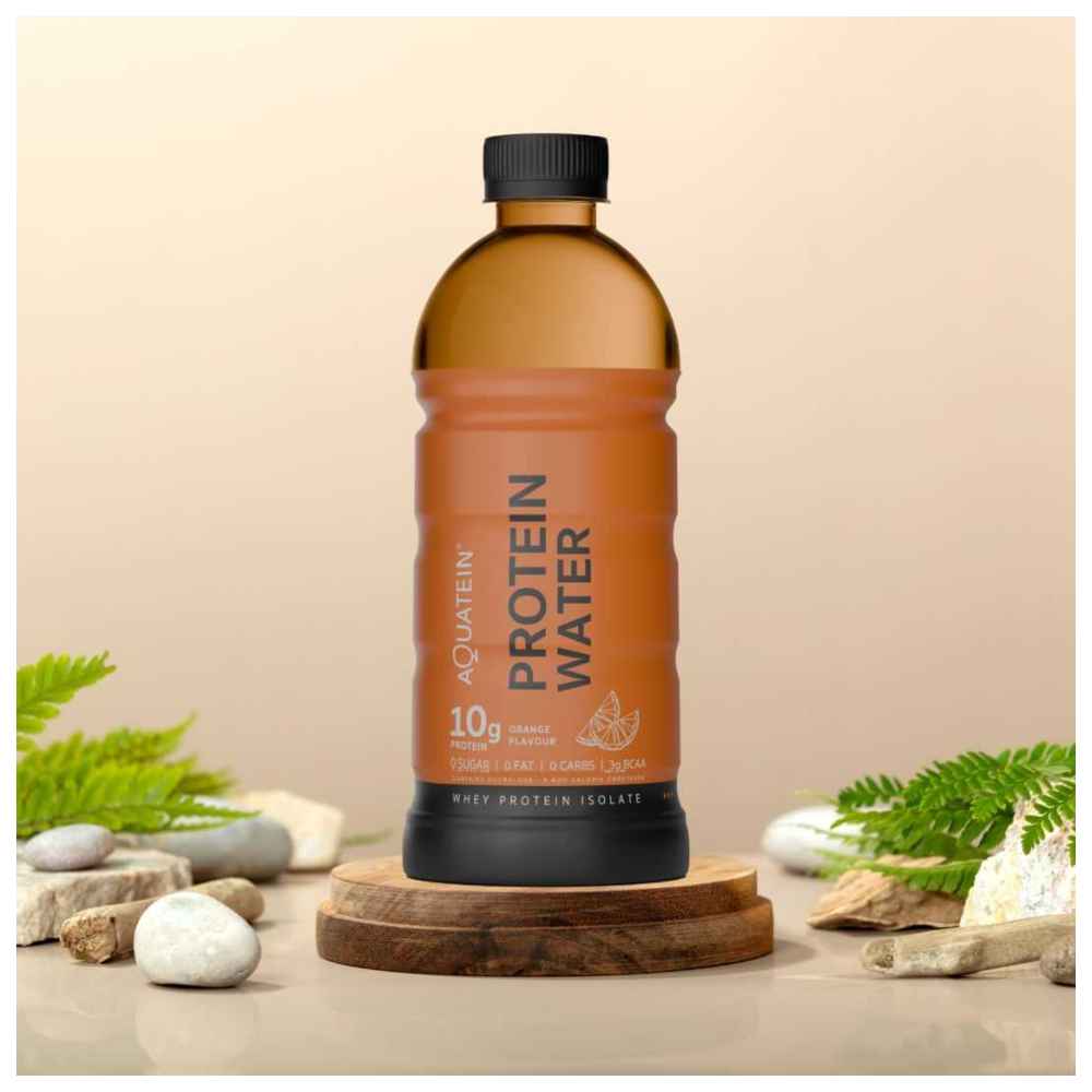 Aquatein - Protein Water With 10 gm Protein - Orange - 500 ml
