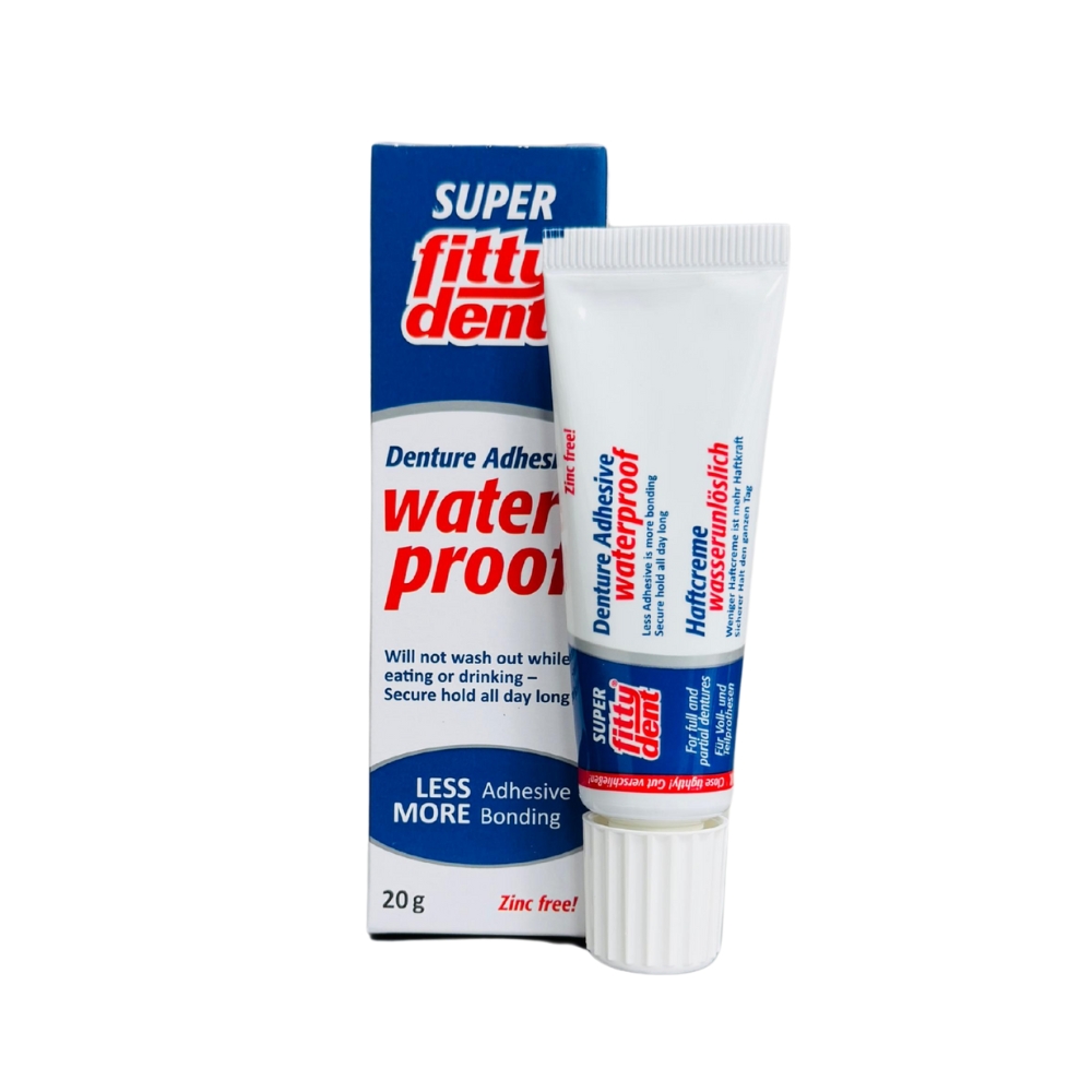 Fittydent - Waterproof Super Denture Adhesive - 20 gm